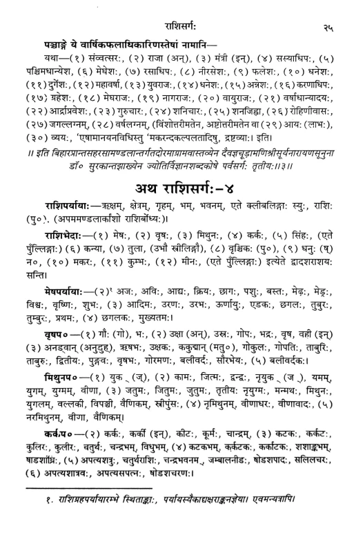 Jyotirvijnana Sabda Kosa